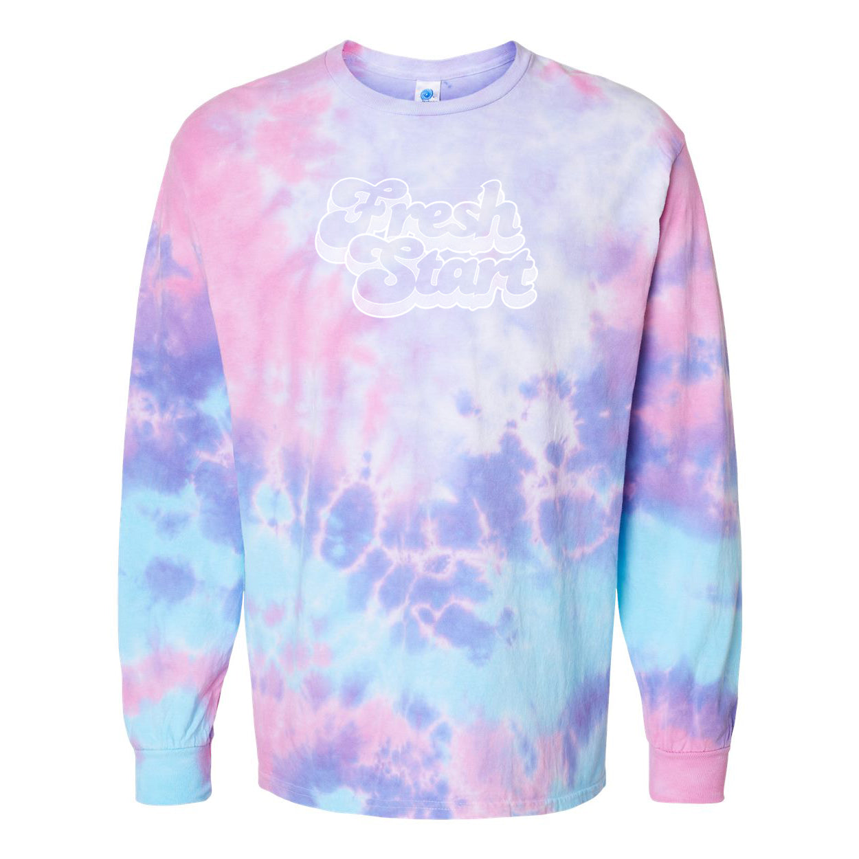 Fresh Start 2025 Tie Dye Longsleeve Tee