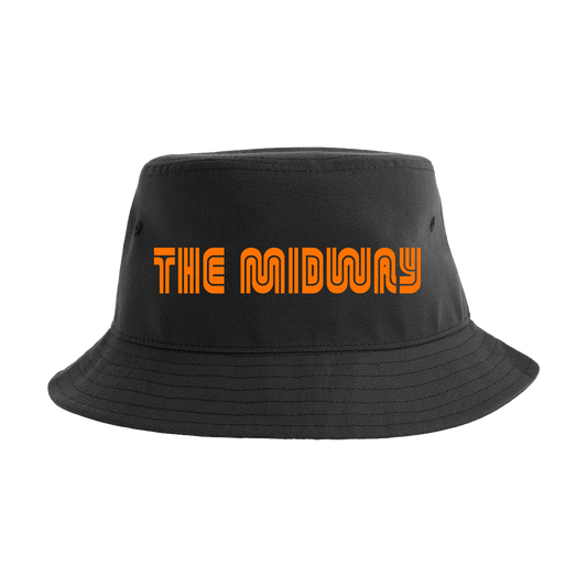 The Midway Orange Bucket Hat