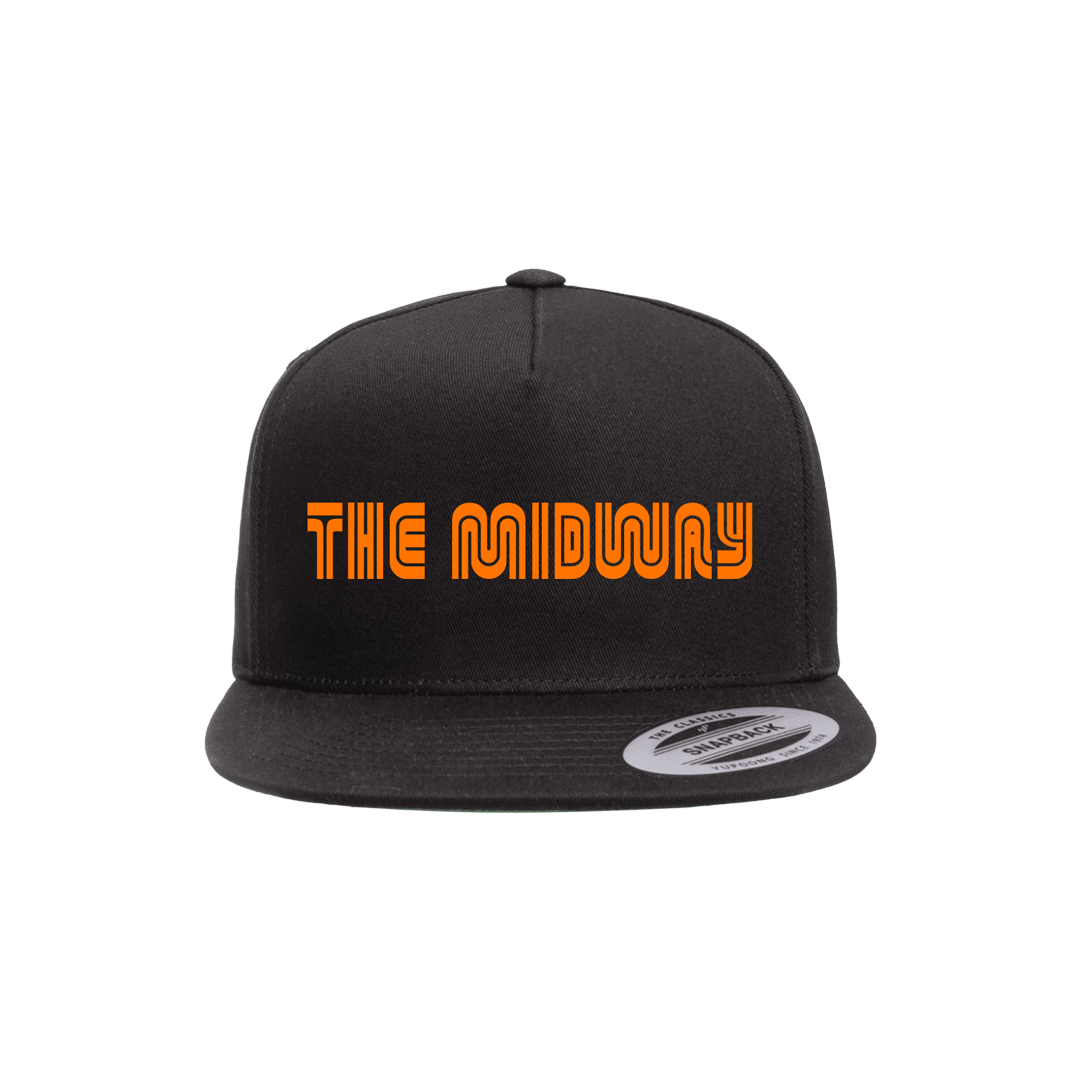 The Midway Orange Snapback Hat