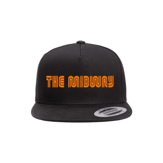 The Midway Orange Snapback Hat