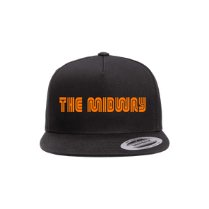 The Midway Orange Snapback Hat